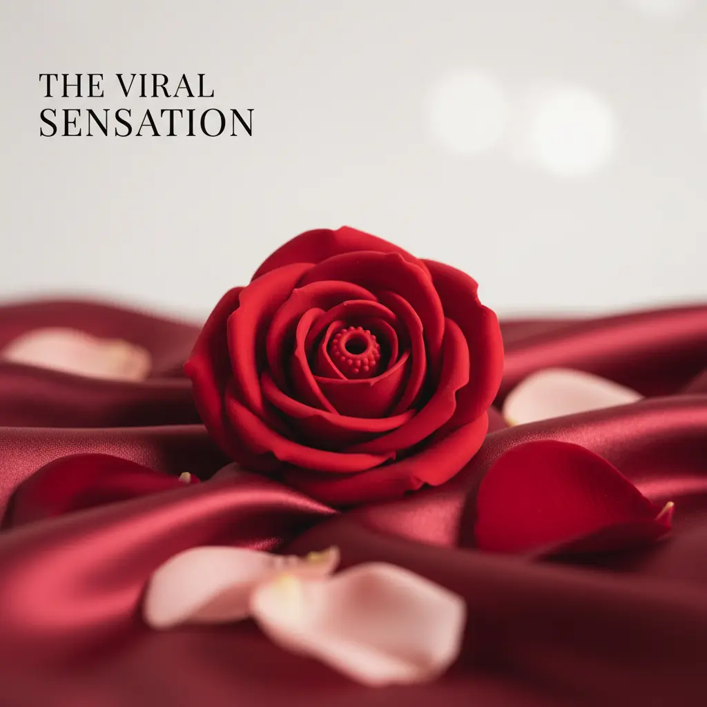 The famous rose toy, a revolutionary clitoral suction sex toy popular in the UK.