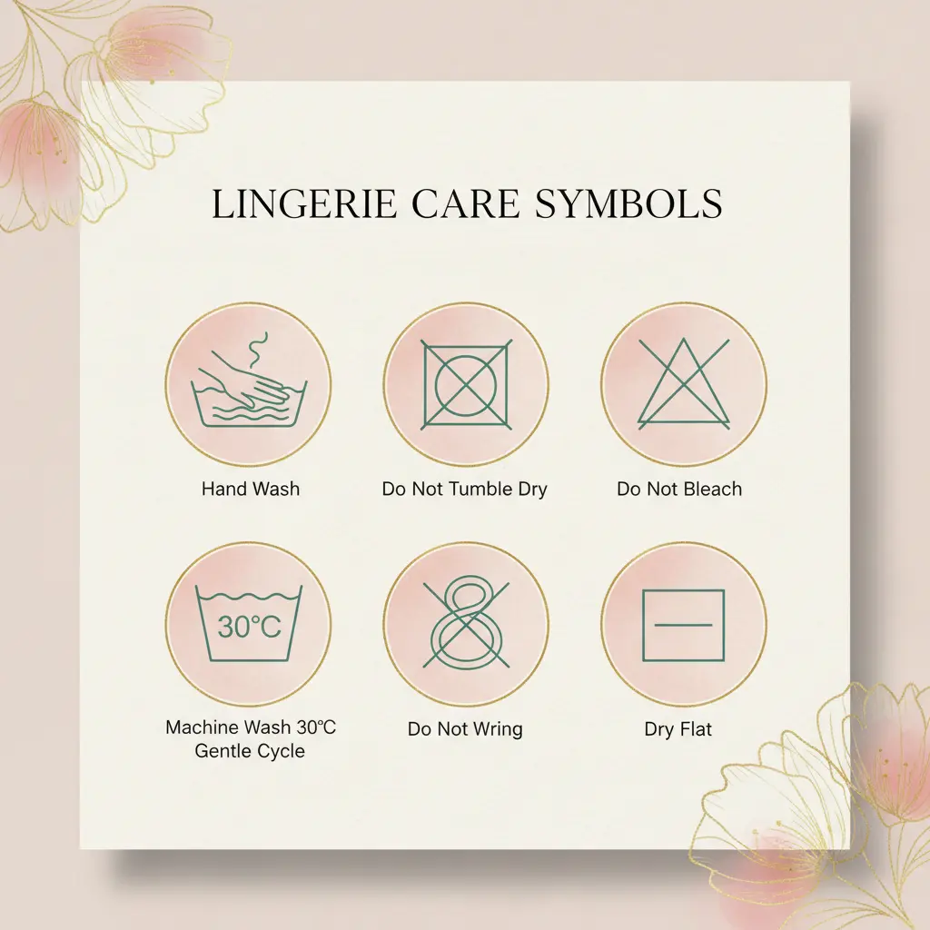 A neatly folded stack of clean lingerie, demonstrating the results of knowing how to wash lingerie correctly.