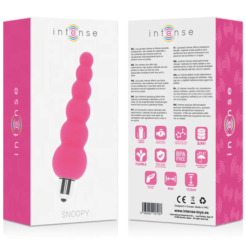 INTENSE - SNOOPY 7 SPEEDS SILICONE INTENSE - PINK - Image 5