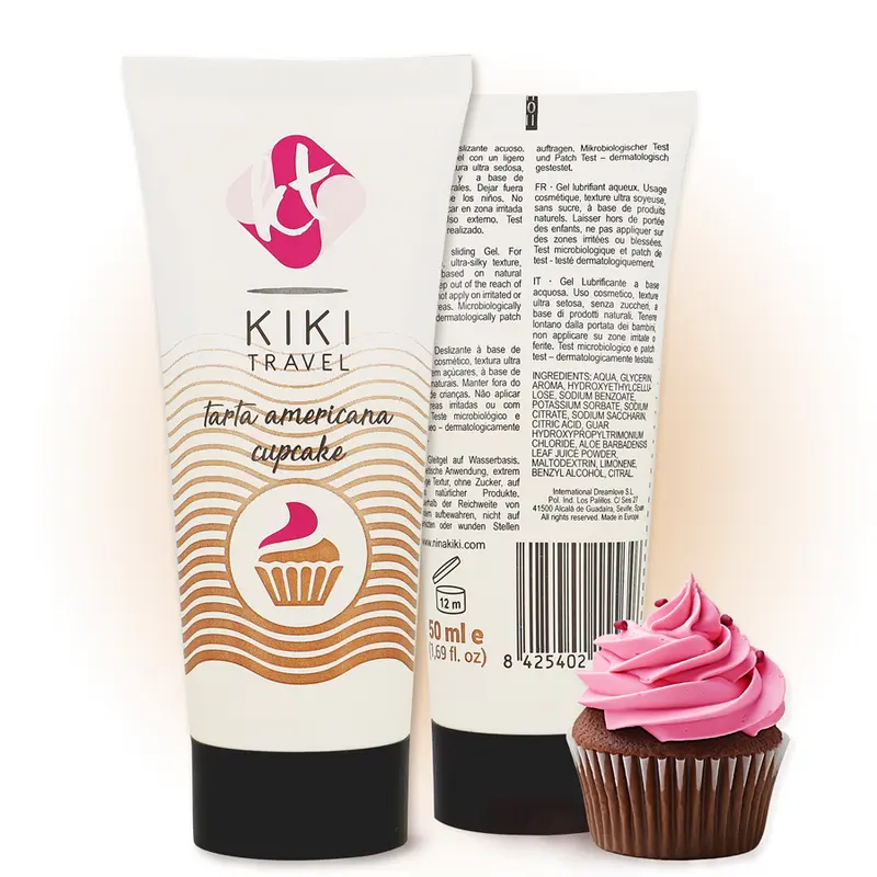 KIKÍ TRAVEL - CUPCAKE LUBRICANT 50 ML - Image 2