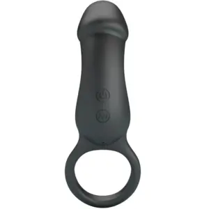 PRETTY LOVE - TRAE RING & VIBRATOR BLACK
