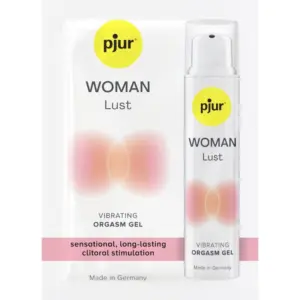 PJUR - WOMAN LUST VIBRATING GEL SINGLE DOSE FOR ORGASM 1.5 ML