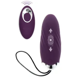 TOYJOY - HAPPINESS KNOCK KNOCK EGGSTAVAGANT VIBRATOR WITH REMOTE CONTROL PURPLE