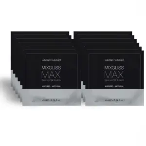 MIXGLISS - MAX ANAL DILATOR LUBRICANT PACK 12 SINGLE DOSE 4ML