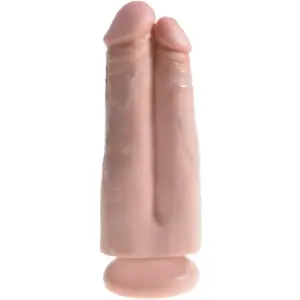 KING COCK - TWO COCKS ONE HOLE 20.3 CM