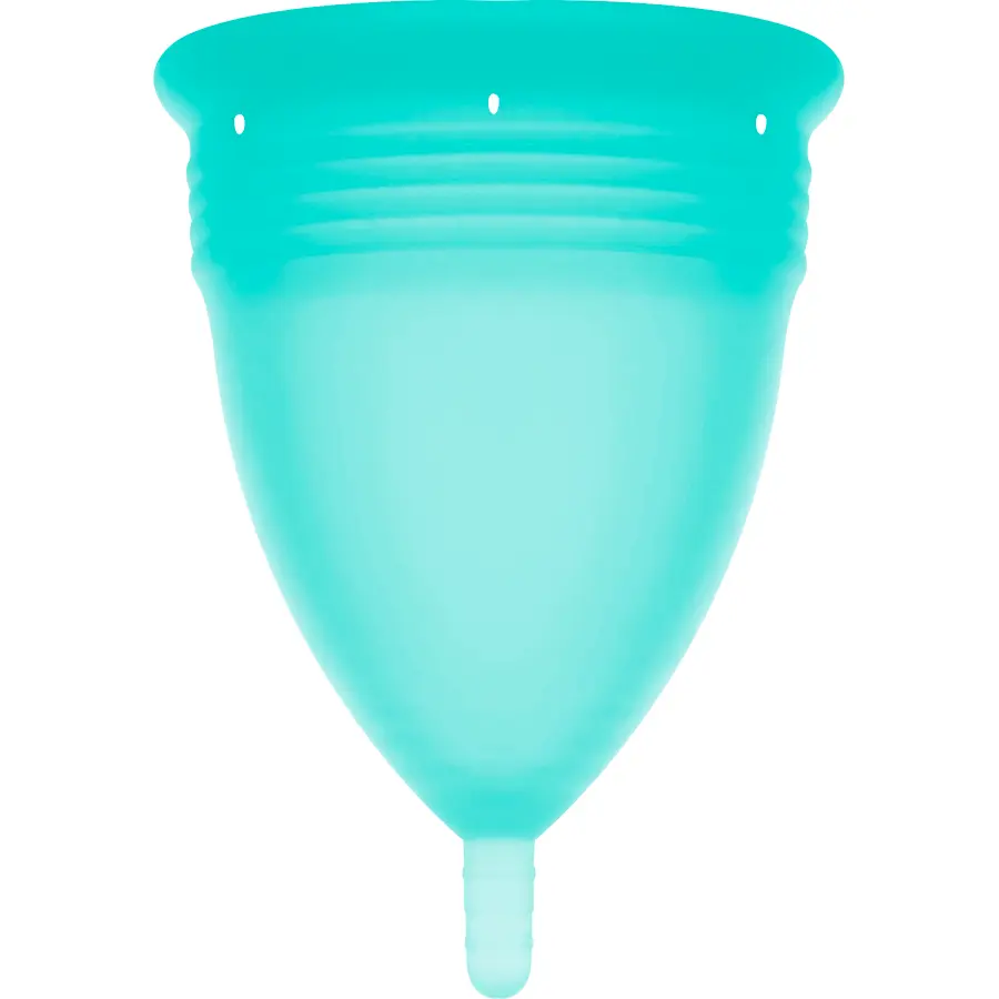STERCUP - FDA SILICONE MENSTRUAL CUP AQUAMARINE - SIZE L
