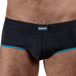 MACHO - MS24B BRIEF UNDERPANTS DARK BLUE S