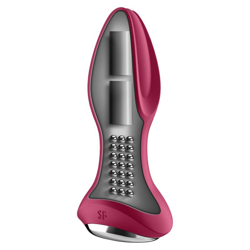 SATISFYER - ROTATOR PLUG 2+ VIBRATING PLUG APP RED - Image 3