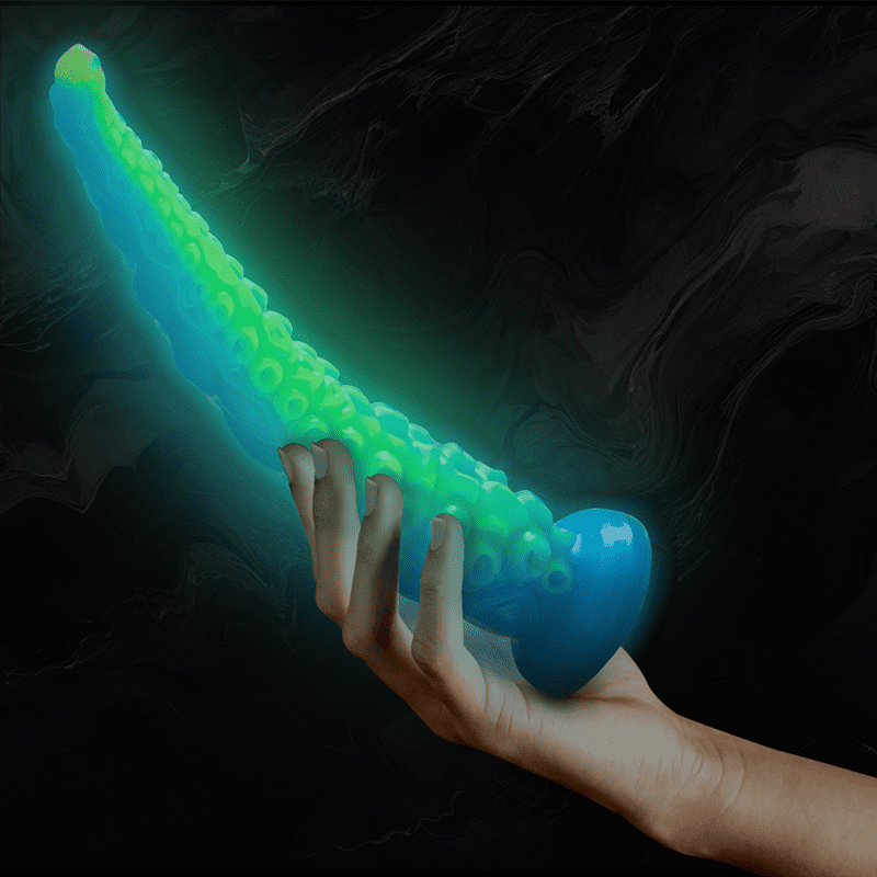 EPIC - SCYLLA FLUORESCENT THIN TENTACLE DILDO LARGE SIZE - Image 9
