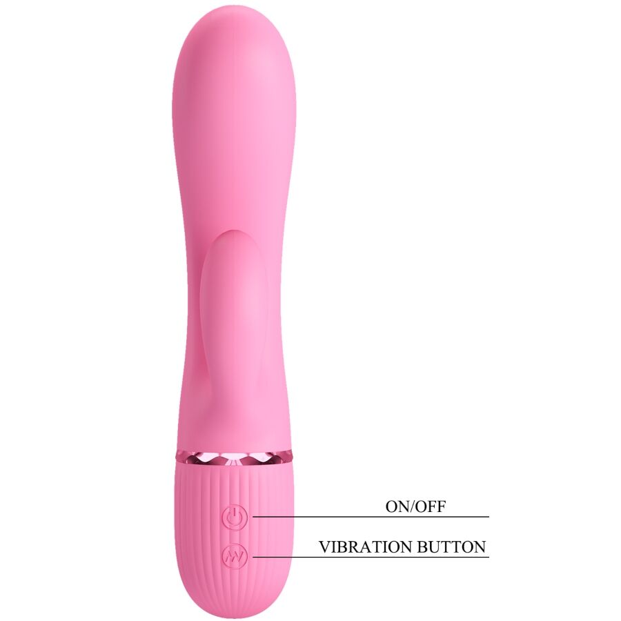 PRETTY LOVE - MARSKI RABBIT VIBRATOR & G-SPOT PINK - Image 8