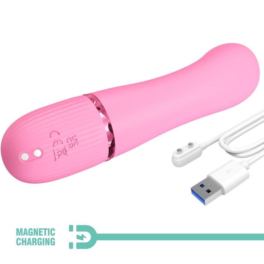 PRETTY LOVE - MARSKI RABBIT VIBRATOR & G-SPOT PINK - Image 9