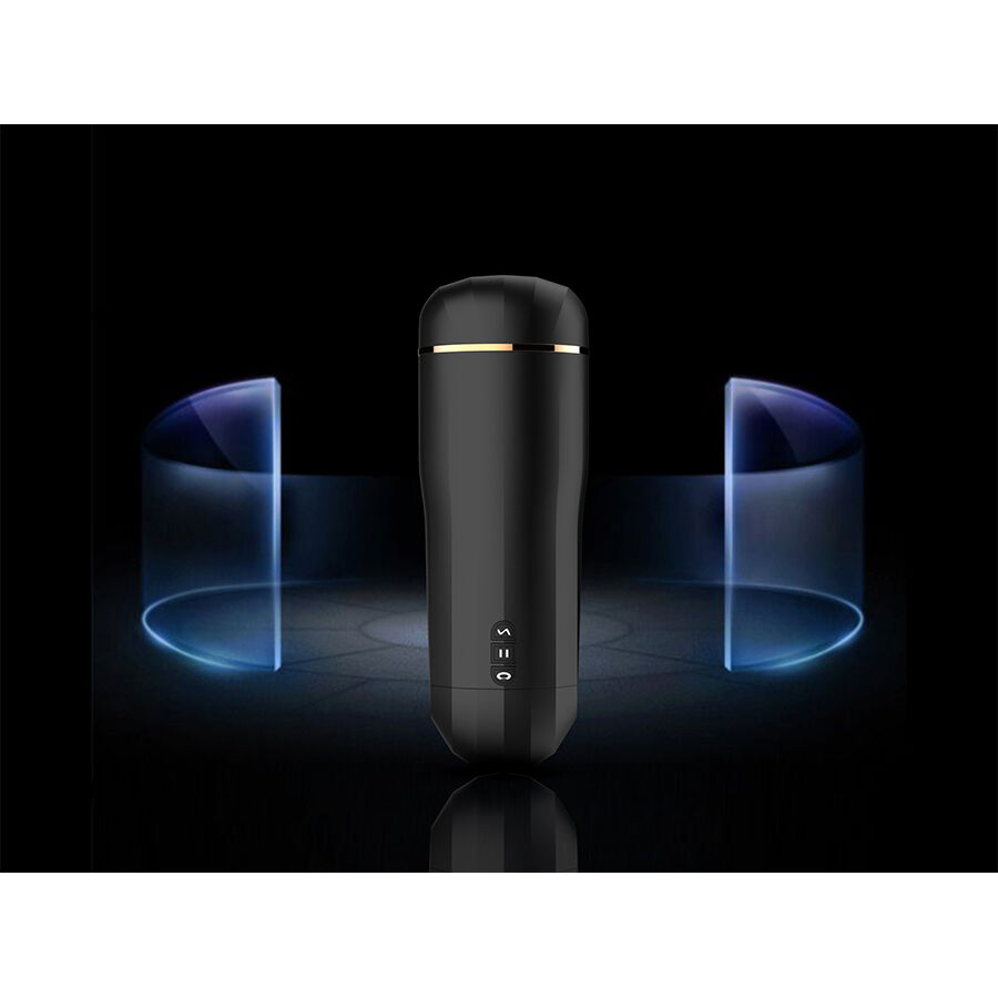 SHEQU - SNOW VAGINA MASTURBATOR WITH VIBRATION AND STIMULATING WAVES