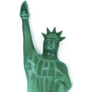 CONDOMERIE - HANDPAINTED NOVELTY CONDOMS STATUE OF LIBERTY MODEL XL